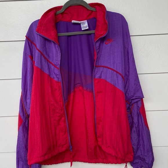 Nike Retro 90s Colorblock Asymmetrical Windbreaker - Picture 10 of 12